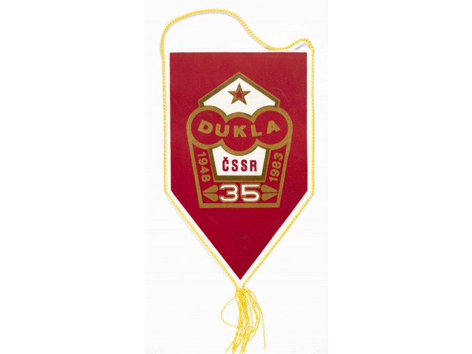 Klubová vlajka Dukla Praha, 1948 1983 (1) 1