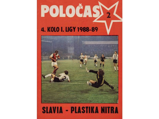 Poločas Slavia Praha vs. FC Nitra 1988 89 ( 2 )