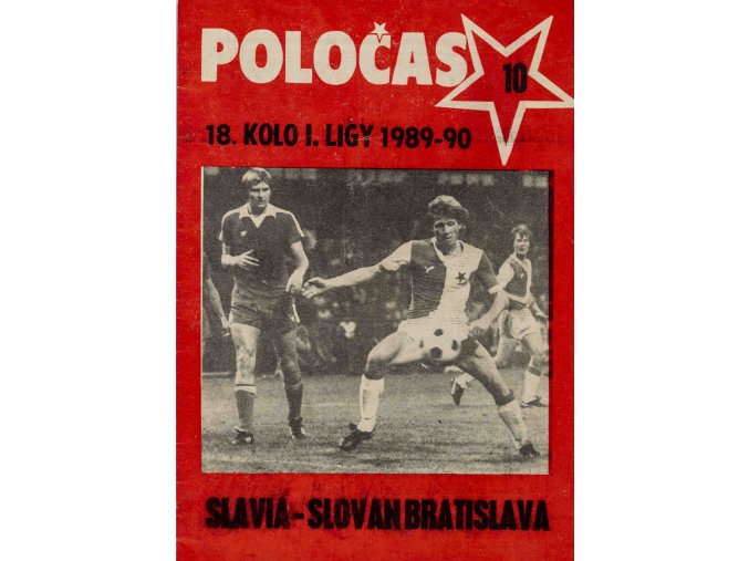 Poločas Slavia vs. Slovan Bratislava 1989 90