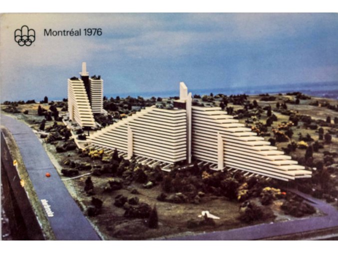 Pohlednice olympijská vesnice Montreal, 1976 (1)