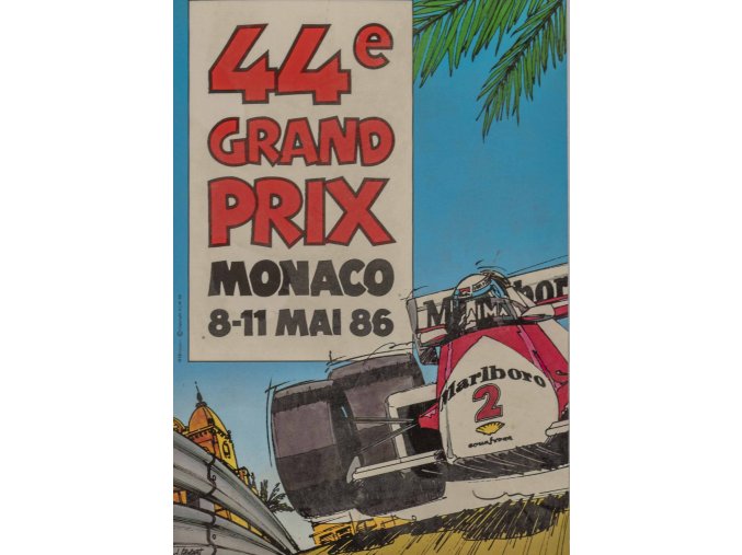 Pohlednice, 37 Grand prix Monaco, 1986 (1)
