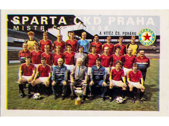 Kalendář Sparta Praha, mistr ligy, 1988 na 1989 (1)