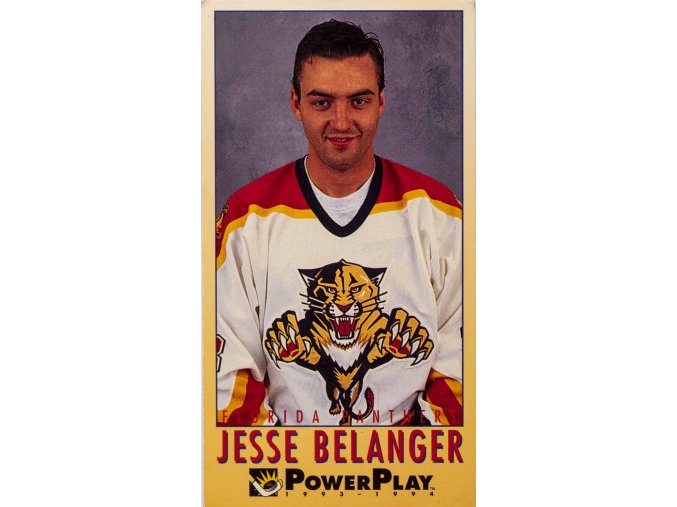 Hokejová kartička, Josse Belanger, 1993 (1)