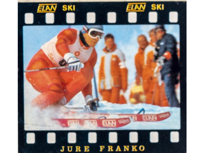 Samolepka Ski Elan, Jure Franko
