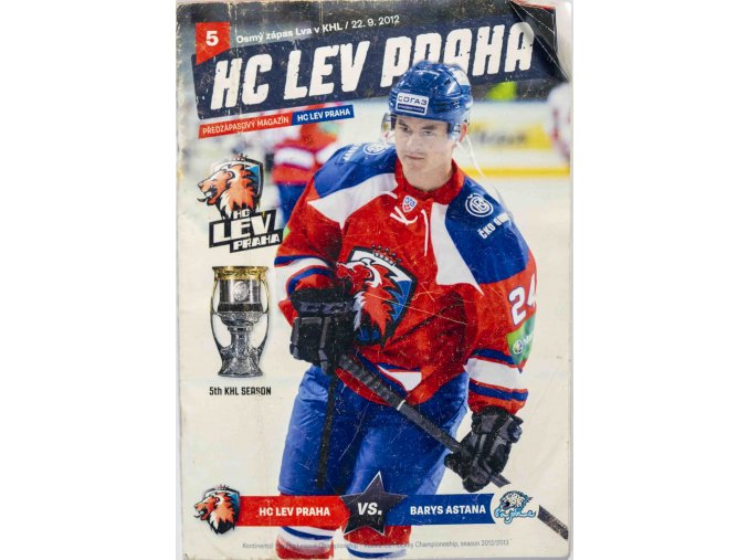 Program, HC Lev v. Barys Astana, 20122013