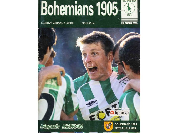 Program Klokan 1905, Bohemians v. Fotbal Fulnek, 2009 (5)