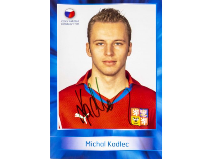 Podpisová karta, Michal Kadlec, Czech republic, autogram II