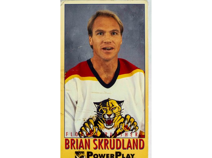 Hokejová kartička, Brian Skrudland, 1993 (1)