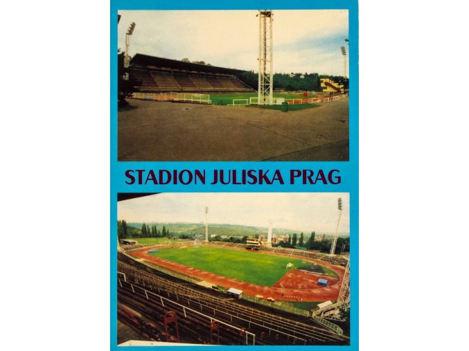 Pohlednice stadion Juliska Prag (1)