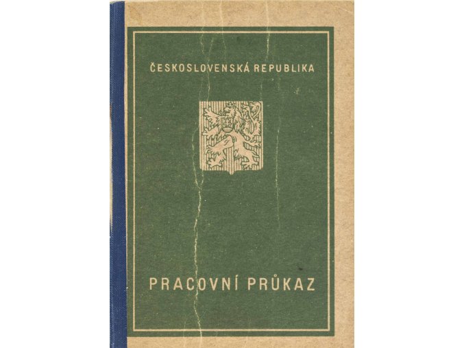 Průkaz Pracovní, Mikulec J., gymnastika (1)