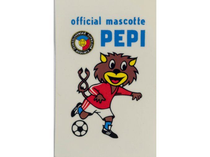 Samolepka Official mascotte, PEPI