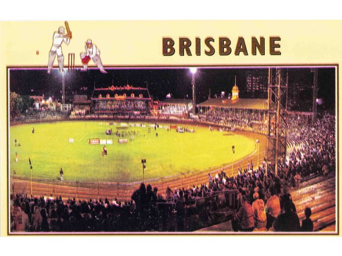 Pohlednice stadion, Brisbane, Ekka Criket Ground (1)