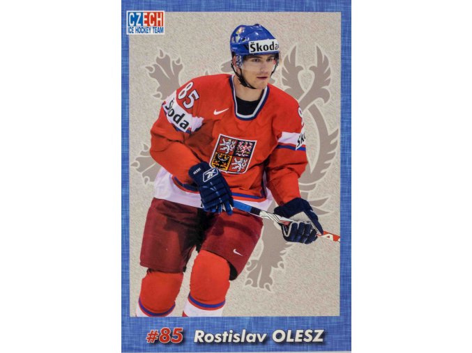 Hokejová karta, Czech hockey team, Rostislav Olesz