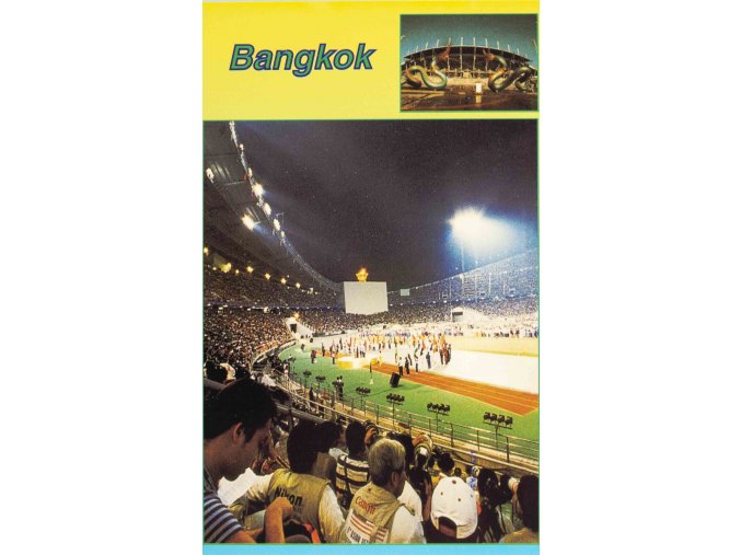 Pohlednice stadion , Bangkok, Mark Hua Stadium (1)