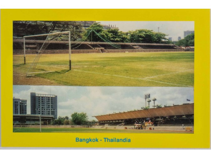 Pohlednice stadion , Bangkok Thailandia, Estadio Nacional (1)