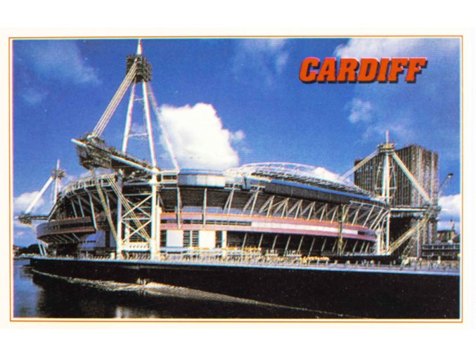 Pohlednice stadion , Cardif Wales, Millennium Stadium (1)
