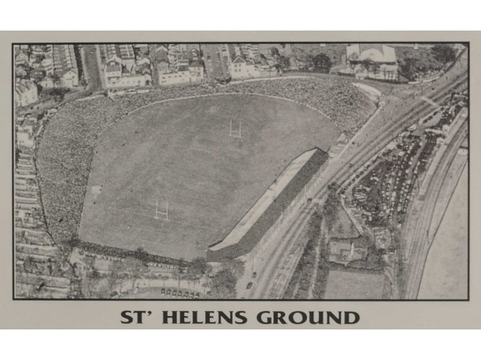 Pohlednice stadion , St Hellens Ground, Swansea (1)