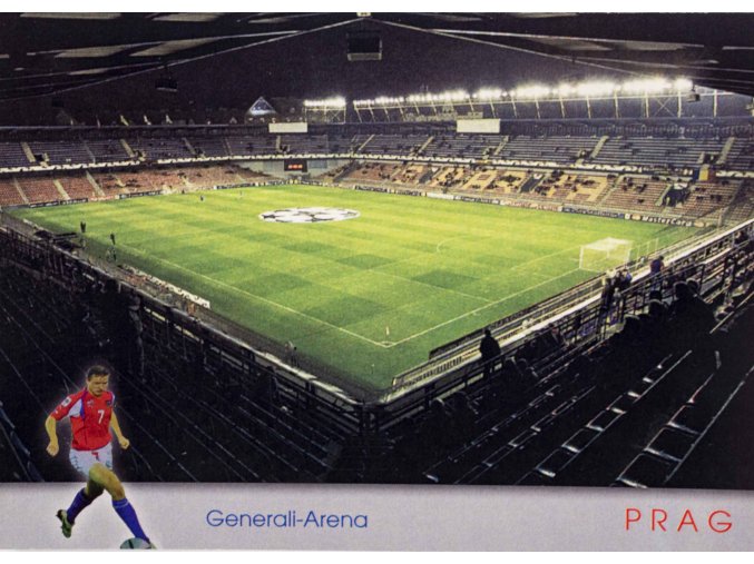 Pohlednice AC SParta Prag, Generali Arena, GW627 (1)