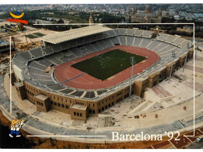 Pohlednice stadion VF, Olympic, Barcelona 1992 (1)