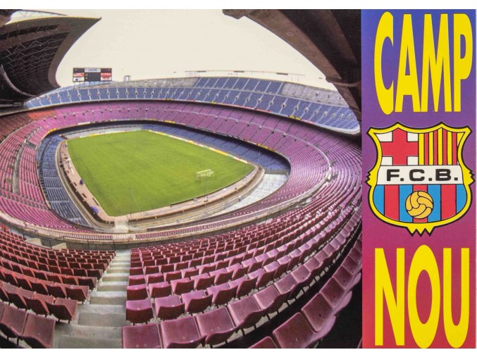 Pohlednice stadion VF, FCB Camp Nou (1)