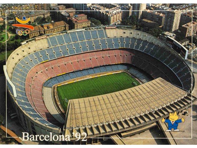 Pohlednice stadion VF, Olympic, Barcelona 1992 2 (1)