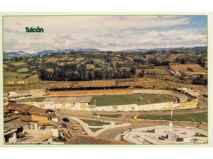 Pohlednice stadion, Tulcán Ecuador (1)