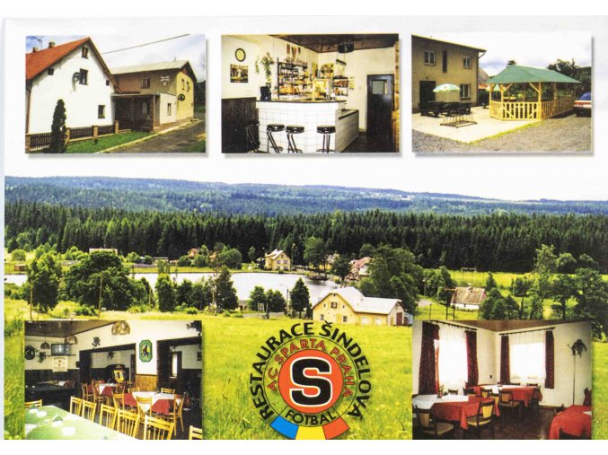 Pohlednice Restaurace Sparta, Šindelová u Sokolova (1)