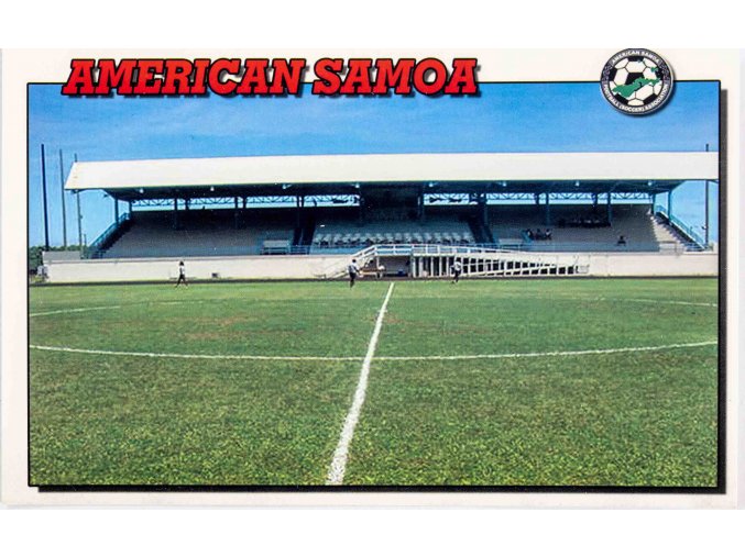Pohlednice stadion, American Samoa (1)