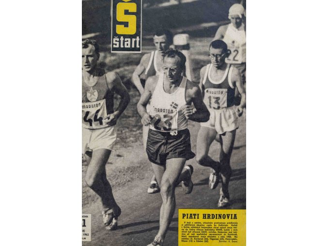 Časopis ŠTART, ročník VII, 1962, číslo 41