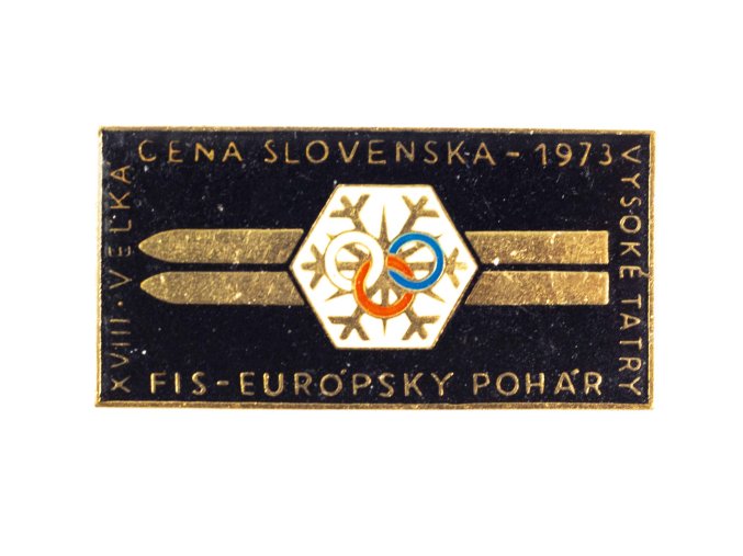 Odznak smalt, Europskáý pohár, FIS, Vysoké Tatry, 1973
