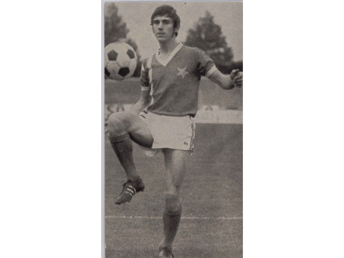 Sběratelská karta, fotbal, Jan Den Rooyen, MVV, 1970 (1)