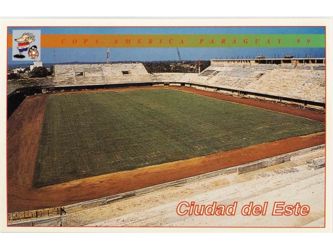 Pohlednice stadion, Copa America, Ciudada del Este, 1999 (1)