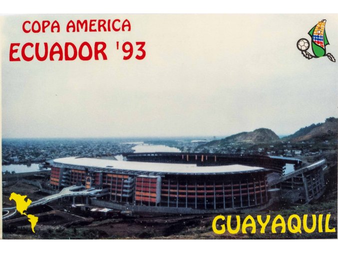 Pohlednice stadion, Copa America, Ecuador, 1993 (1)