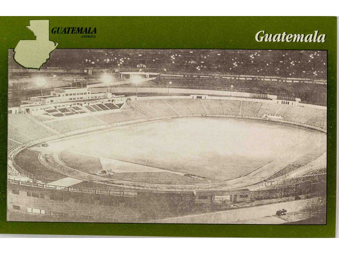 Pohlednice stadion, Guatemala, Ciudad de Guatemala, Estadio Mateo (1)