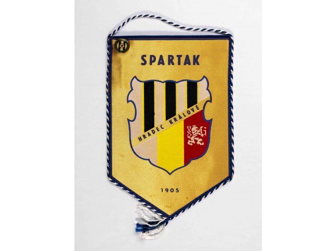 Vlajka klubová, Spartak Hradec Králové, odznak