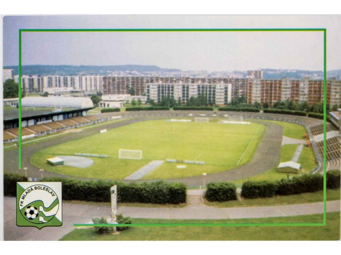Pohlednice stadion, FK Mladá Boleslav, Městský stadion (1)