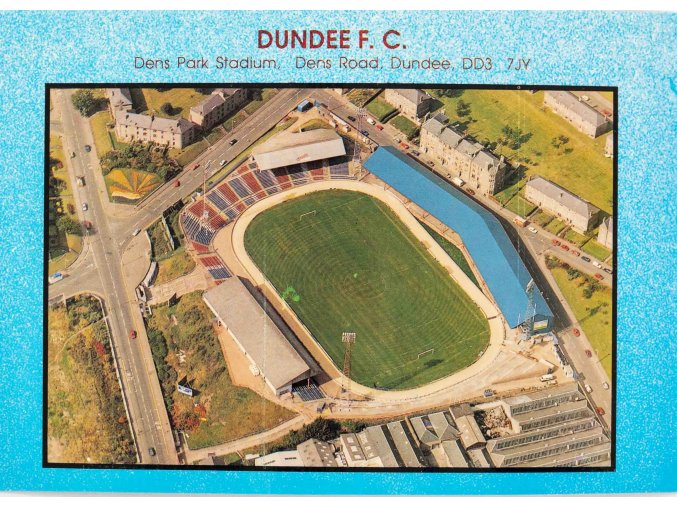 Pohlednice stadion VF, Dundee FC, Dens Park (1)