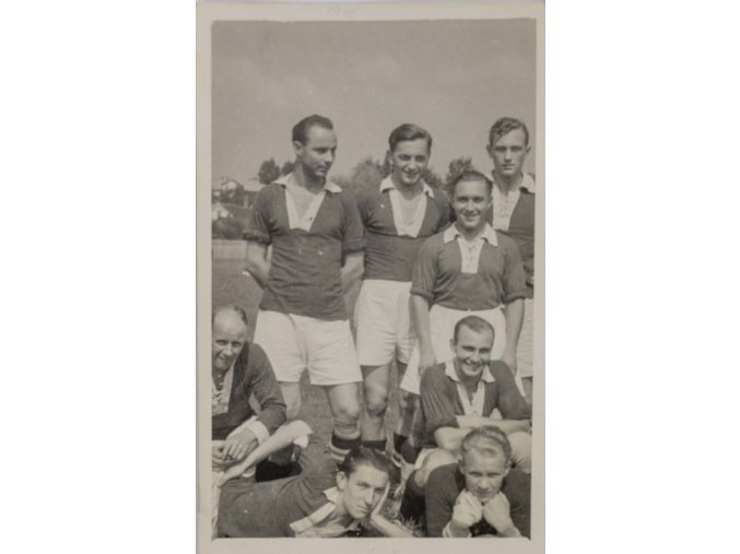 Foto, dobové, fotbal, Joska, 1938 (1)