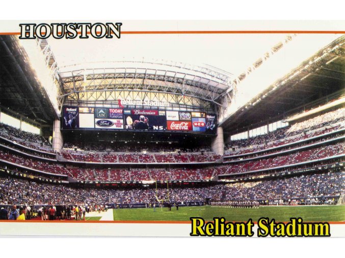 Pohlednice Stadion, Houston, Reliant Stadium (1)