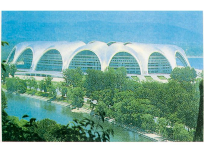 Pohlednice Stadion, Pyongyang, North Korea (1)