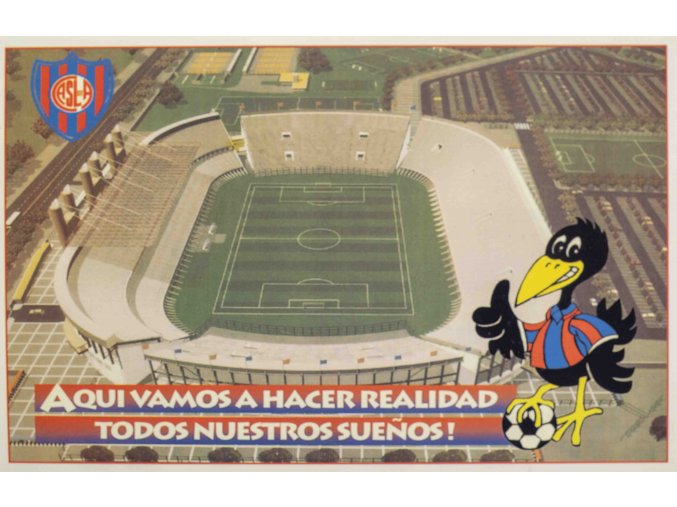 Pohlednice Stadion, Aqui Vamos Hacer Realdad, Buenos Aire (1)