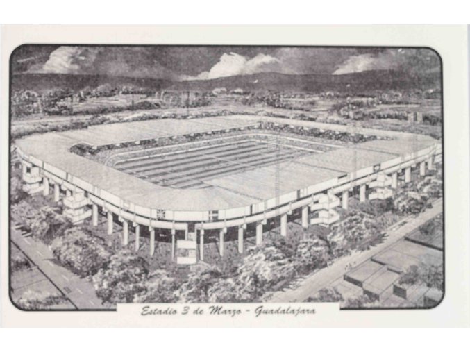 Pohlednice Stadion, Estadio 3 de Marzo, Guadalajara (1)