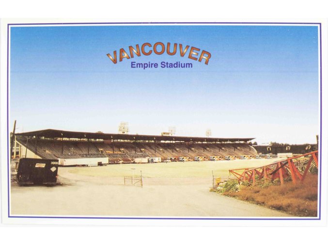 Pohlednice Stadion, Vancouver, Empire Stadium (1)