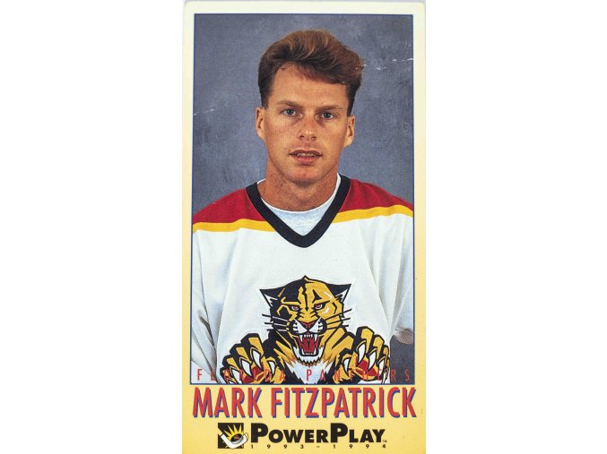 Hokejová kartička, Mark Fitzpatrick, 1993 (1)