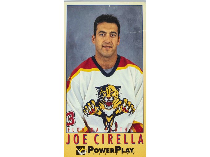 Hokejová kartička, Joe Cirella, Florida Panth, 1993 (1)