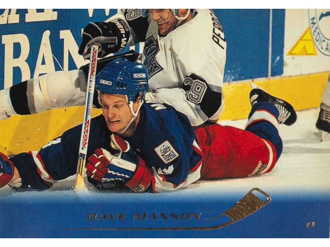 Hokejová kartička, Dave Manson, NHL, Winnipeg Jets, 1994 (1)