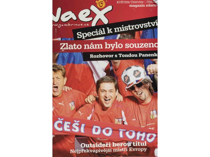 Časopis, Naex, Speciál 2008, fotbal
