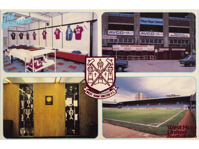 Pohlednice stadion, West Ham United Football Club (1)