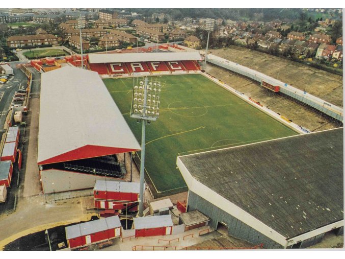 Pohlednice stadion, London, The Walley, SE7 (1)