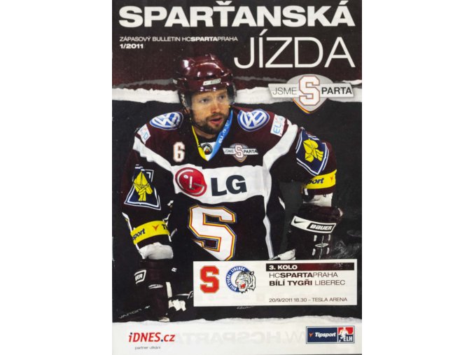 Program hokej, Sparťanská jízda, HC Sparta v. HC Liberec 201112